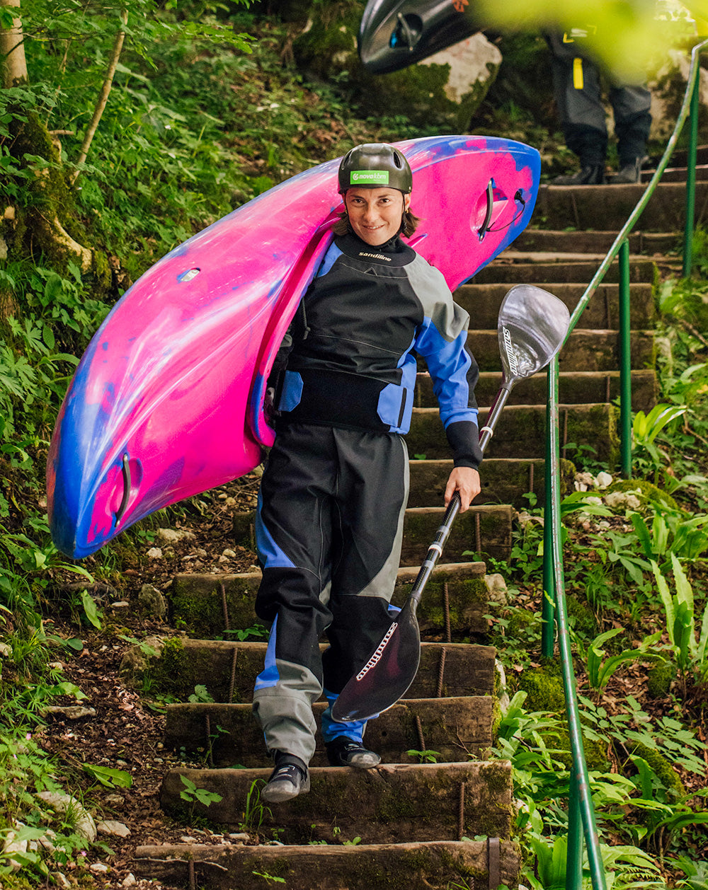SANDILINE KVINDE TØRDRAGT EXTREME 4L Sort/Blå